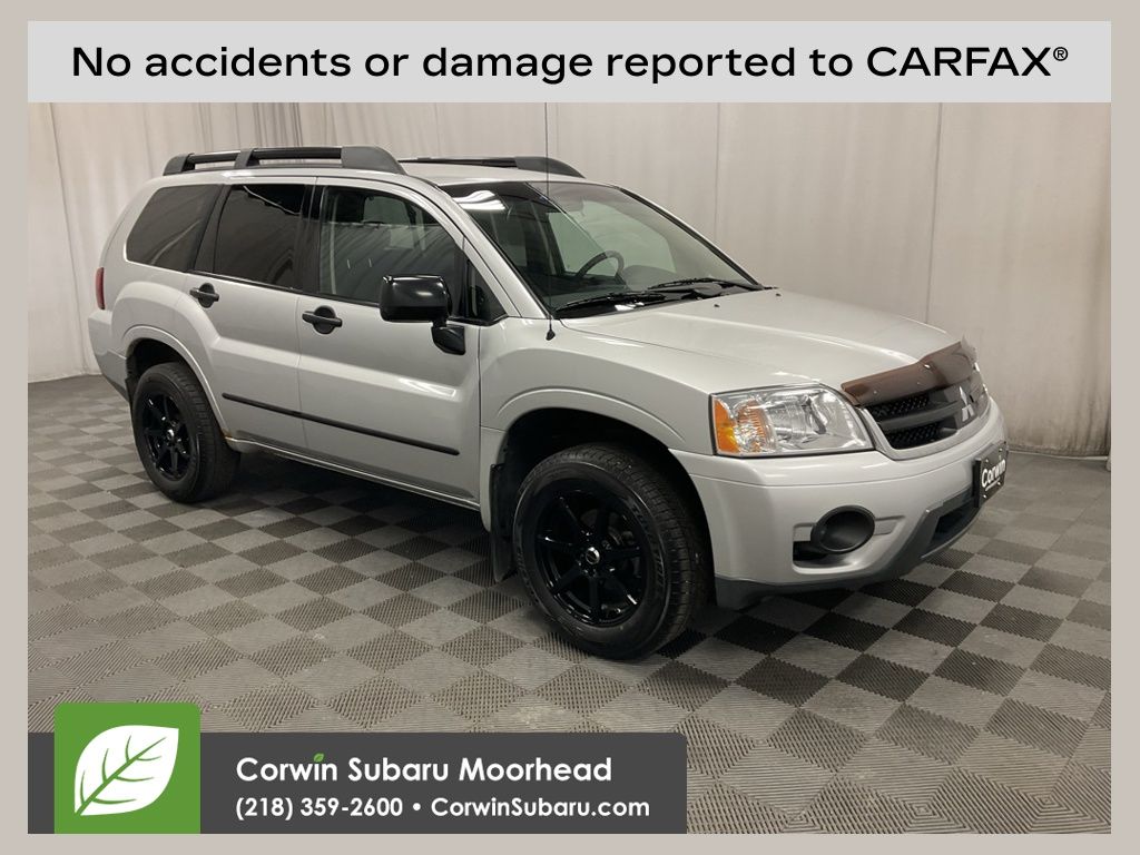 Liquid Silver Metallic 2006 Mitsubishi Endeavor LS AWD SUV / Crossover All-Wheel Drive 4-Speed Automatic Overdrive