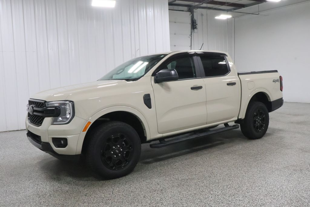 Desert Sand 2025 Ford Ranger Pickup Truck Four-Wheel Drive Automatic