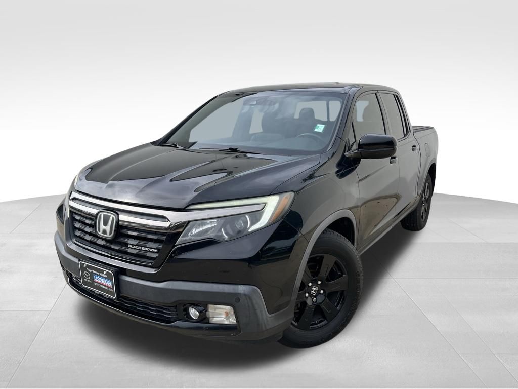 Black 2018 Honda Ridgeline Black Edition AWD Pickup Truck All-Wheel Drive 6-Speed Automatic