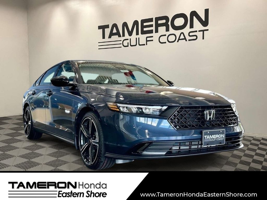 Canyon River Blue Metallic 2026 Honda Accord SE FWD Sedan Front-Wheel Drive Continuously Variable Transmission