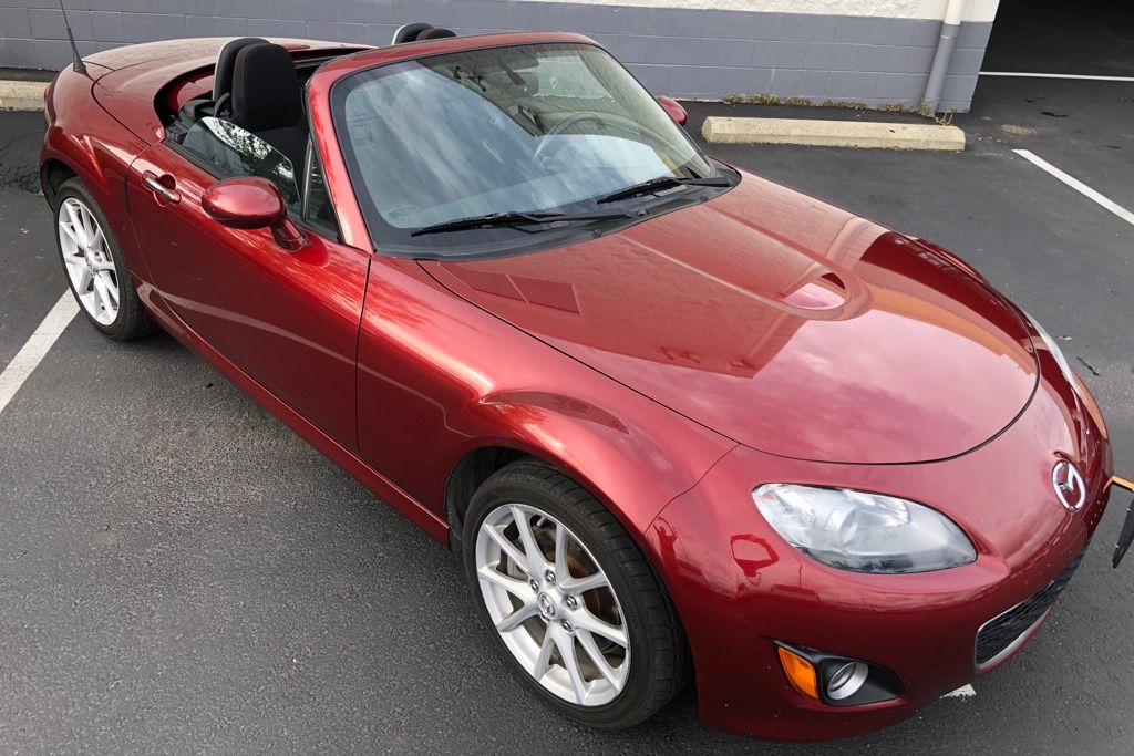Copper Red Mica 2011 Mazda MX-5 Miata Touring Convertible Rear-Wheel Drive 6-Speed Automatic