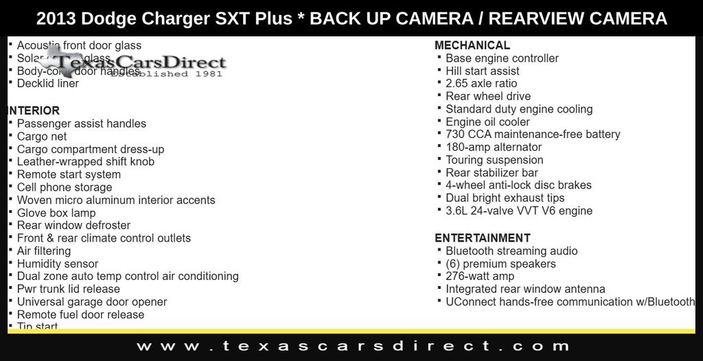 2013 Dodge Charger SXT 3