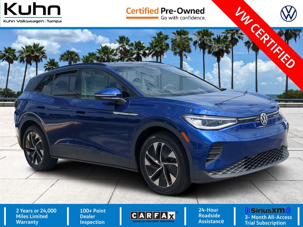 Dusk Blue Metallic 2022 Volkswagen ID.4 Pro S RWD SUV / Crossover Rear-Wheel Drive Automatic