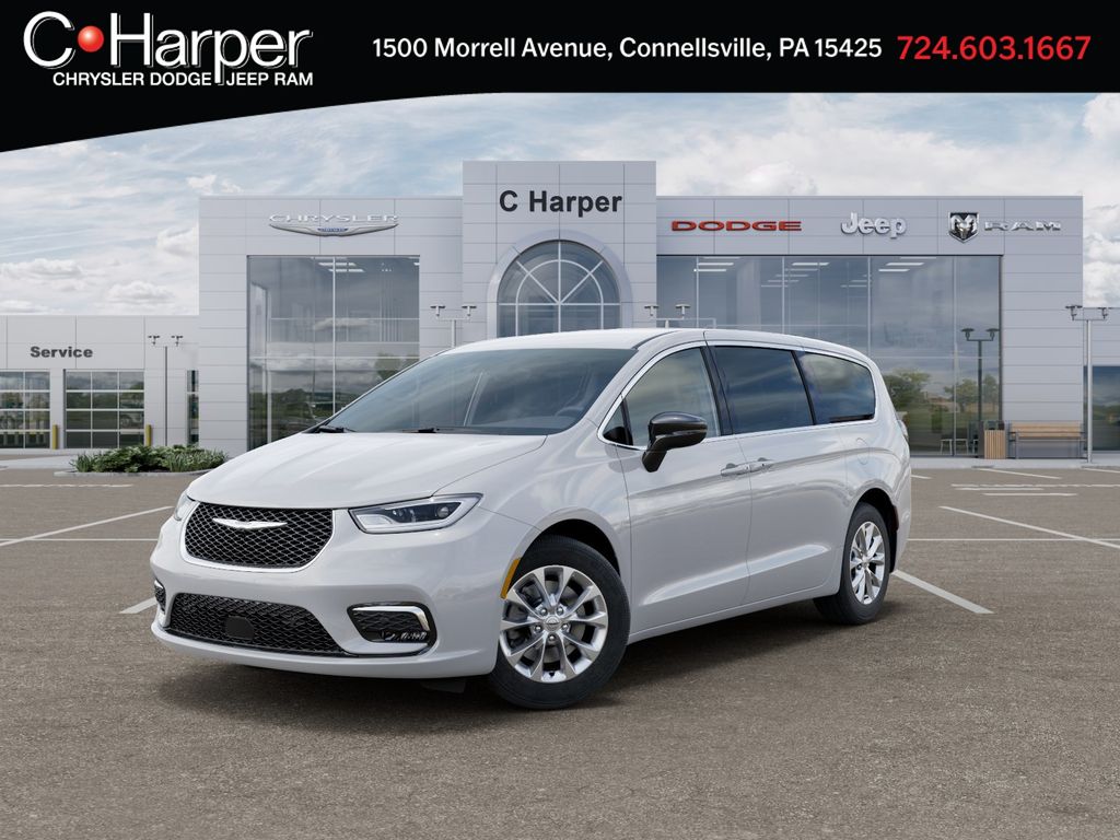 Bright White Clearcoat 2026 Chrysler Pacifica Minivan All-Wheel Drive 9-Speed Automatic