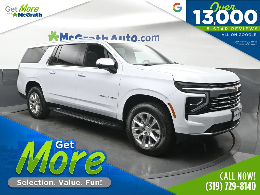 Polar White Tricoat 2026 Chevrolet Suburban SUV / Crossover Four-Wheel Drive