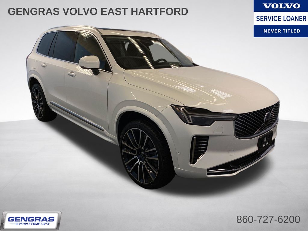 Crystal White Pearl 2026 Volvo XC90 B6 Plus 7-Passenger AWD SUV / Crossover All-Wheel Drive Automatic