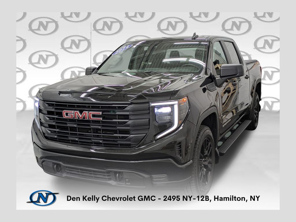 Black 2024 GMC Sierra 1500 Pickup Truck Four-Wheel Drive 8-Speed Automatic