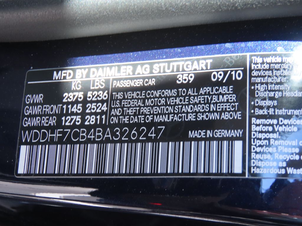 Thumbnail: 2011 Mercedes-Benz E-Class - 21