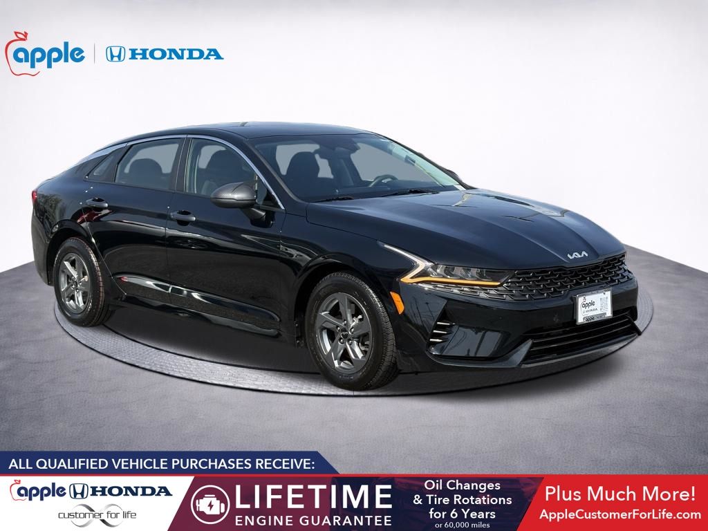 Ebony Black 2023 Kia K5 LXS FWD Sedan Front-Wheel Drive 8-Speed Automatic