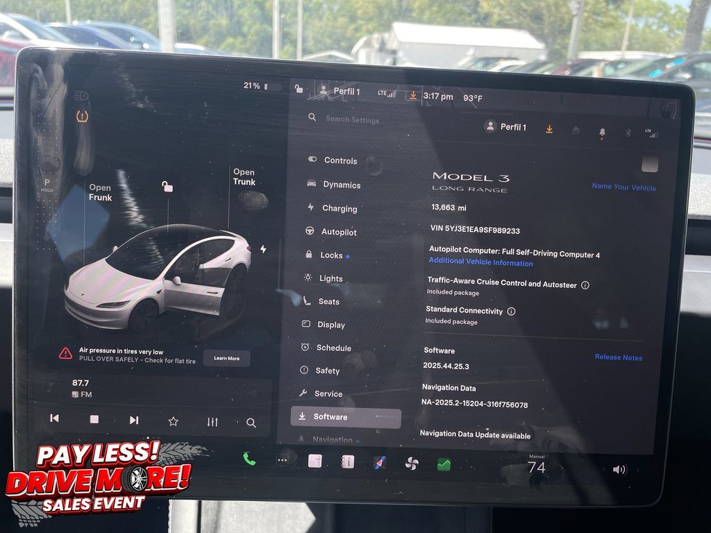 Used 2025 Tesla Model 3 Sedan