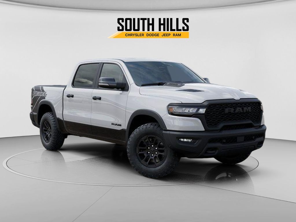 2026 Ram 1500 Rebel White at South Hills CDJR