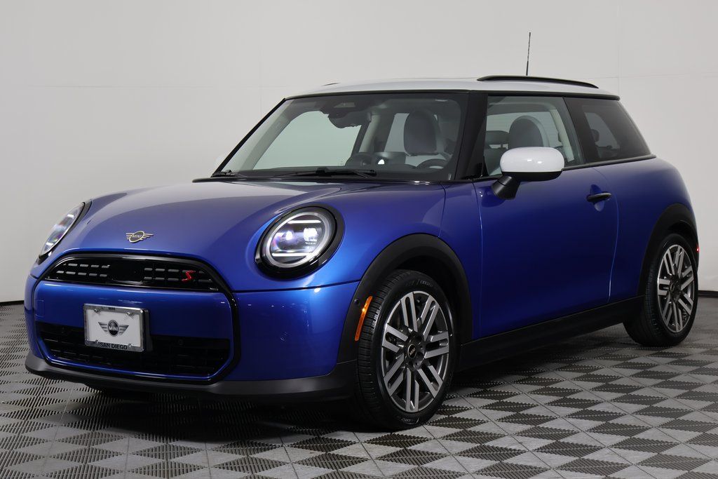 Blue Metallic 2025 MINI Cooper Hatchback Front-Wheel Drive 7-Speed Automatic