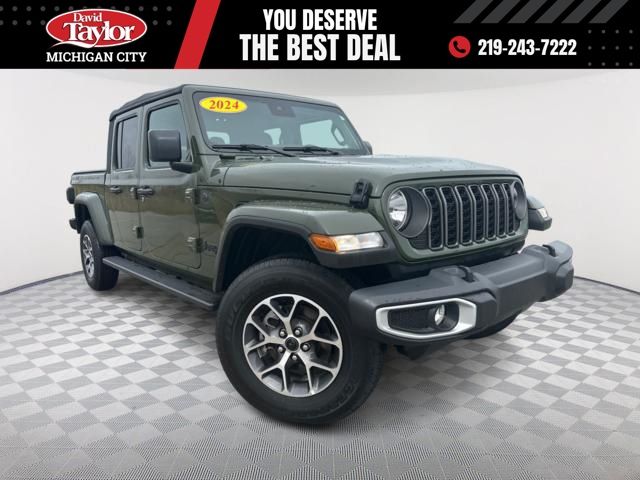 2024 Jeep Gladiator Sport Crew Cab 4WD Verde (Sarge Green Clearcoat) Camioneta Todo terreno 8 velocidades Automática