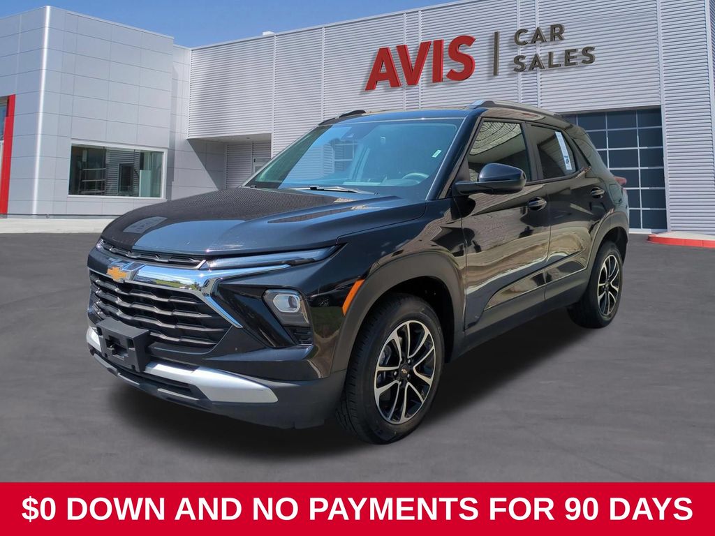 Black Metallic 2025 Chevrolet Trailblazer SUV / Crossover Four-Wheel Drive 9-Speed Automatic