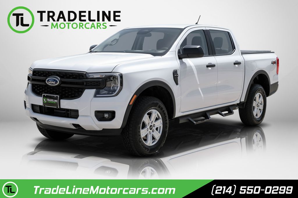 Oxford White 2025 Ford Ranger Pickup Truck Four-Wheel Drive Automatic