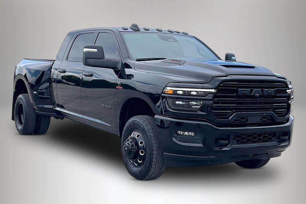 Diamond Black 2025 RAM 3500 Pickup Truck Four-Wheel Drive 8-Speed Automatic