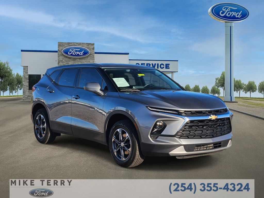 Sterling Gray Metallic 2025 Chevrolet Blazer SUV / Crossover All-Wheel Drive 9-Speed Automatic Overdrive