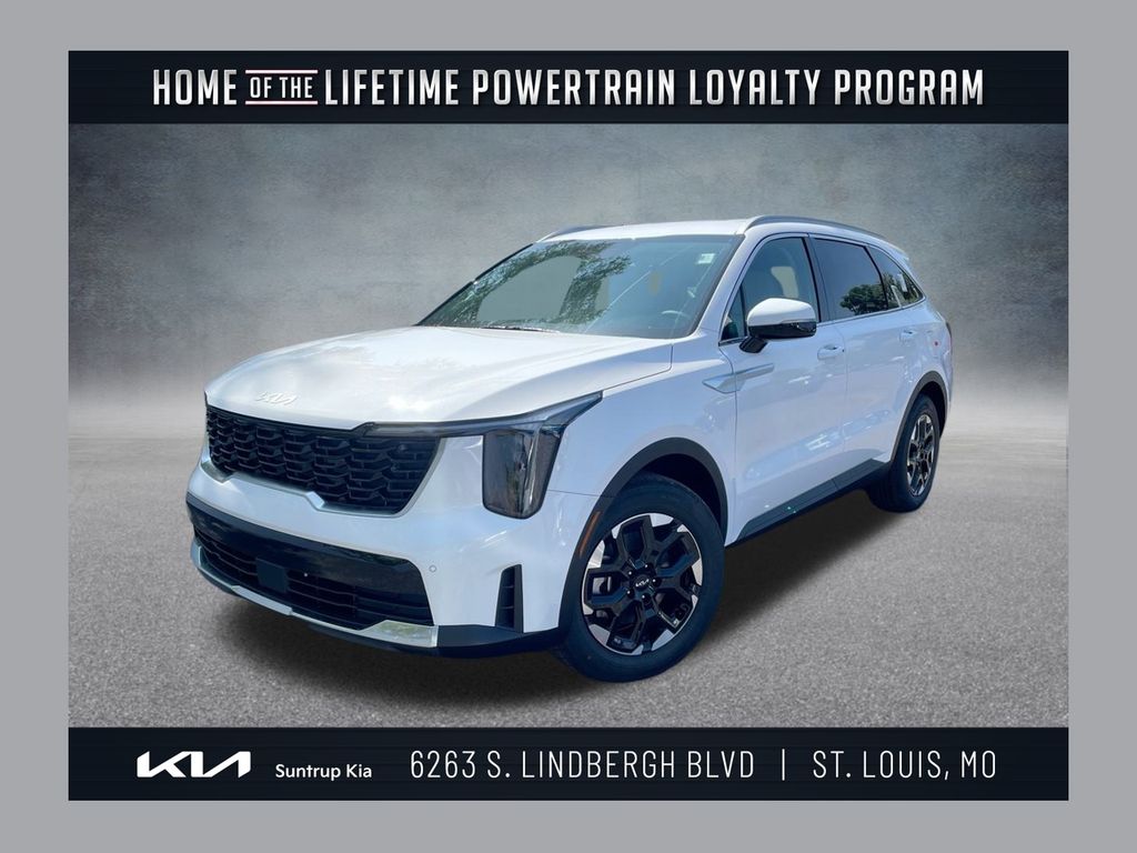 Glacial White Pearl 2026 Kia Sorento SUV / Crossover Front-Wheel Drive 8-Speed Automatic