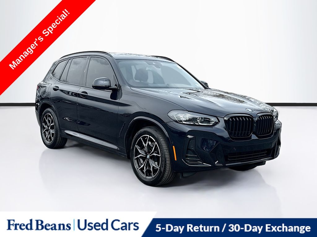 Carbon Black Metallic 2024 BMW X3 xDrive30i AWD SUV / Crossover All-Wheel Drive 8-Speed Automatic