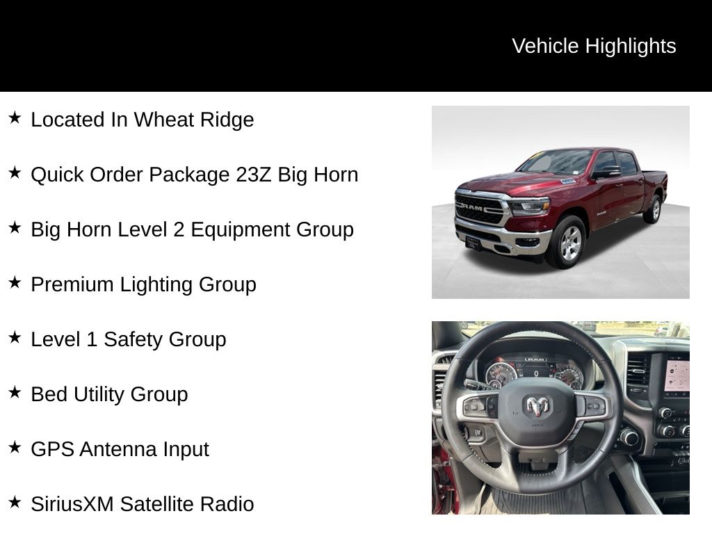 Used 2022 Ram 1500 Truck