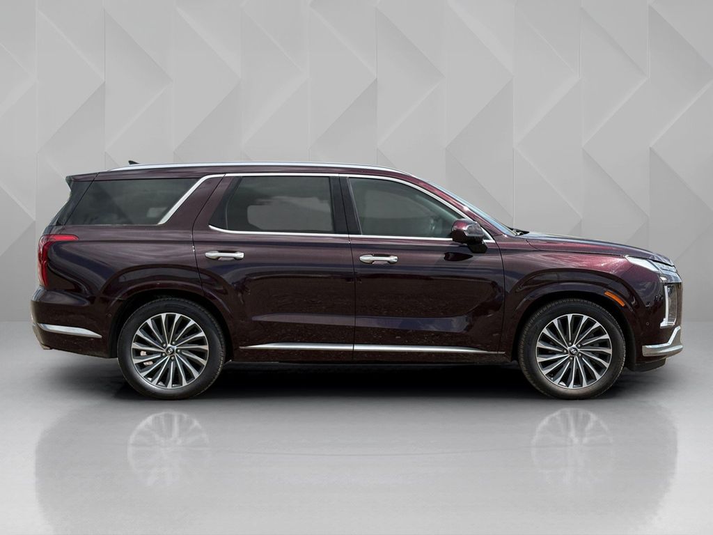 2023 Hyundai Palisade Calligraphy Red at Gullo Toyota