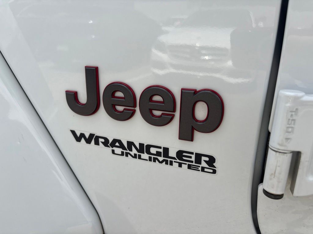 2018 Jeep Wrangler Unlimited Rubicon White at Luther Ford