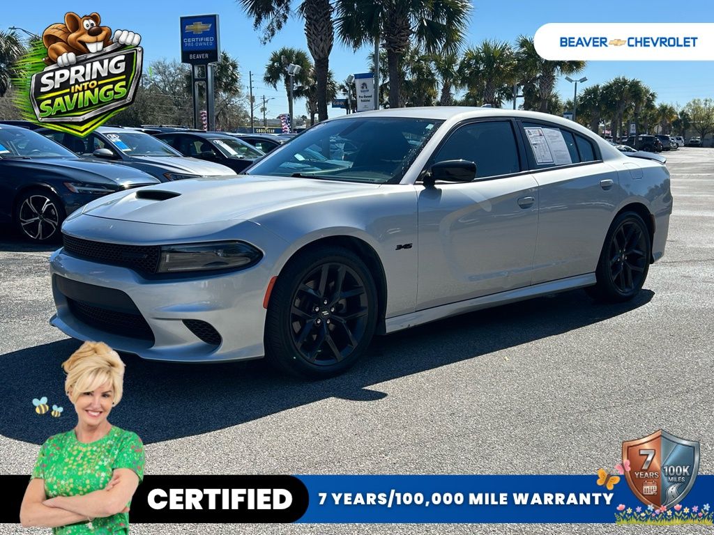 Triple Nickel Clearcoat 2023 Dodge Charger R/T RWD Sedan Rear-Wheel Drive 8-Speed Automatic