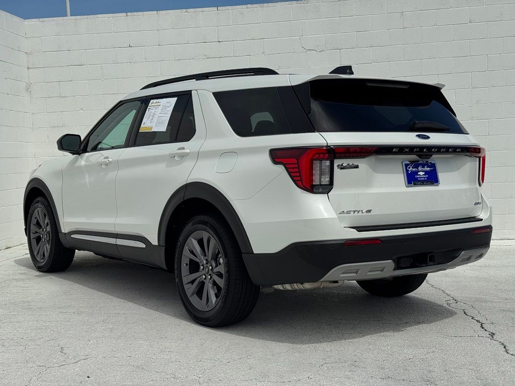 2025 Ford Explorer Active White Metallic - Jim Hudson Acura - Image 10