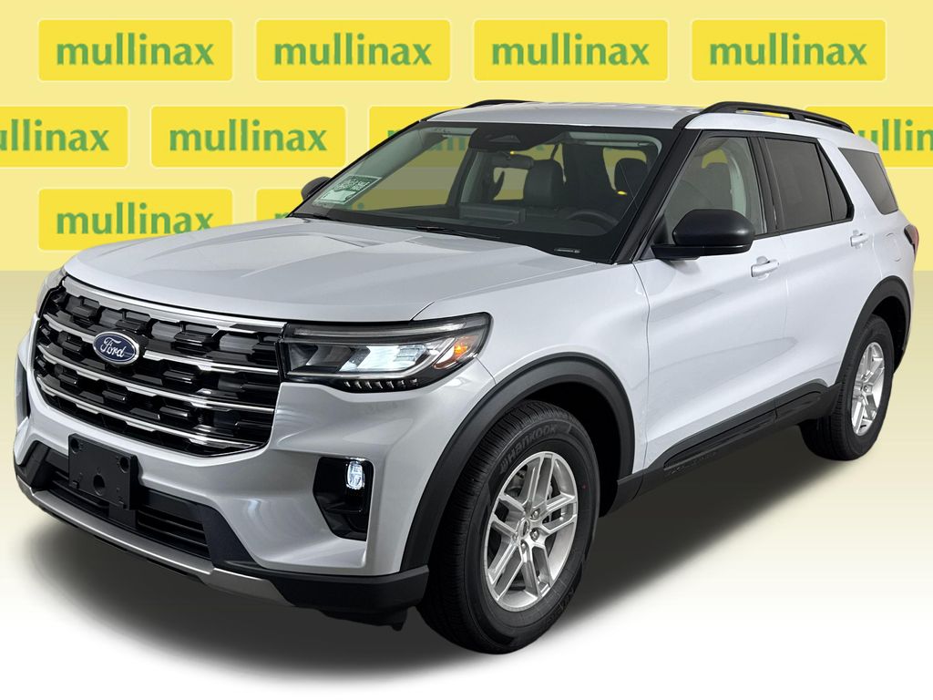 2026 Space White Metallic Ford Explorer Active RWD SUV