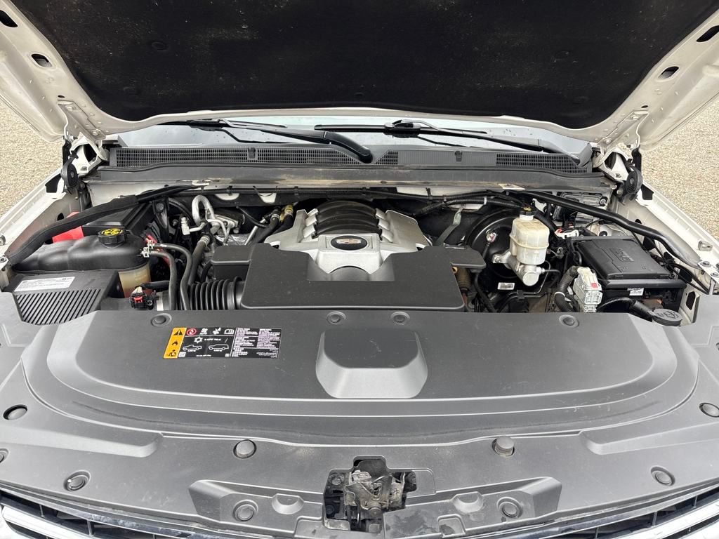 2019 Crystal White Tricoat Cadillac Escalade Platinum Edition 4X4 SUV