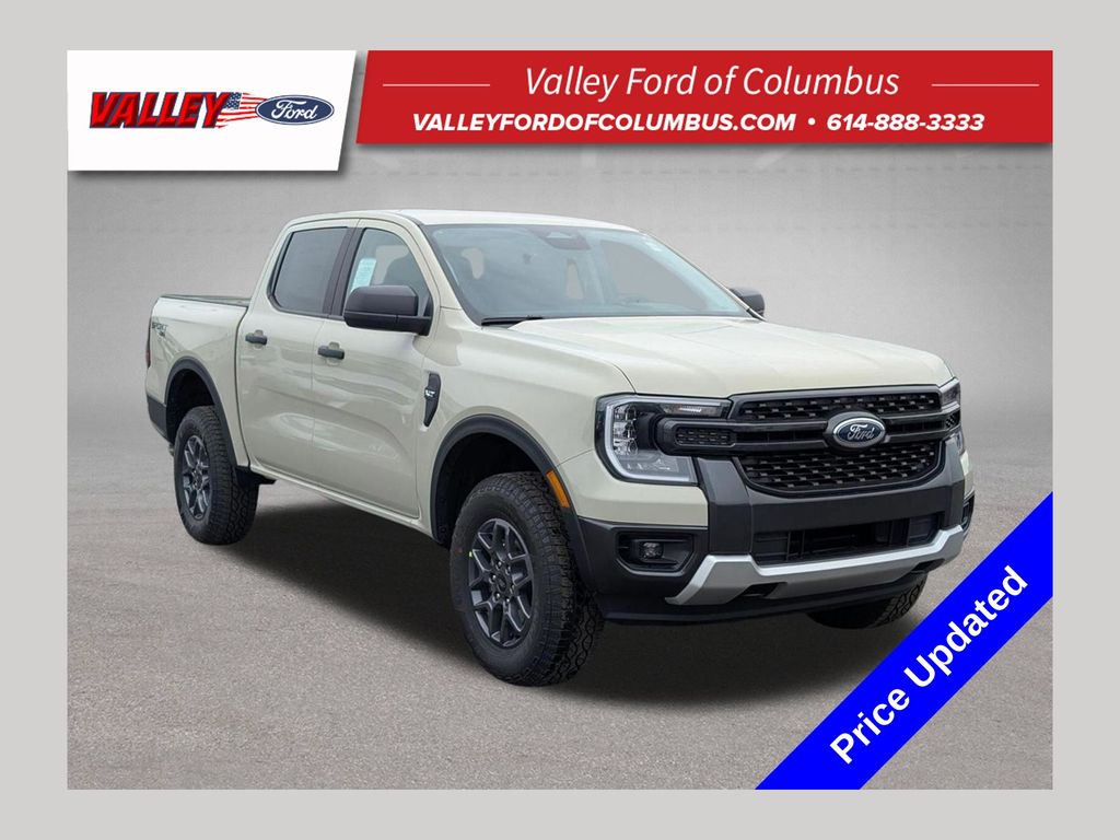 Desert Sand 2026 Ford Ranger Pickup Truck Four-Wheel Drive Automatic