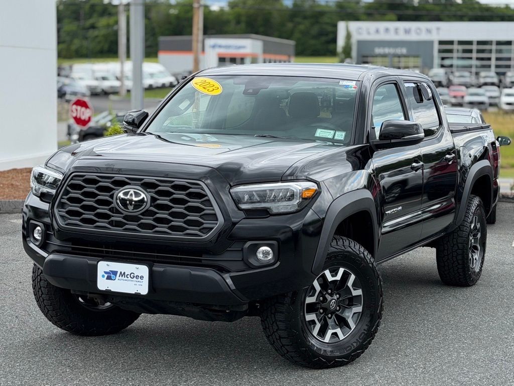 Black 2023 Toyota Tacoma Pickup Truck Four-Wheel Drive 6-Speed Automatic