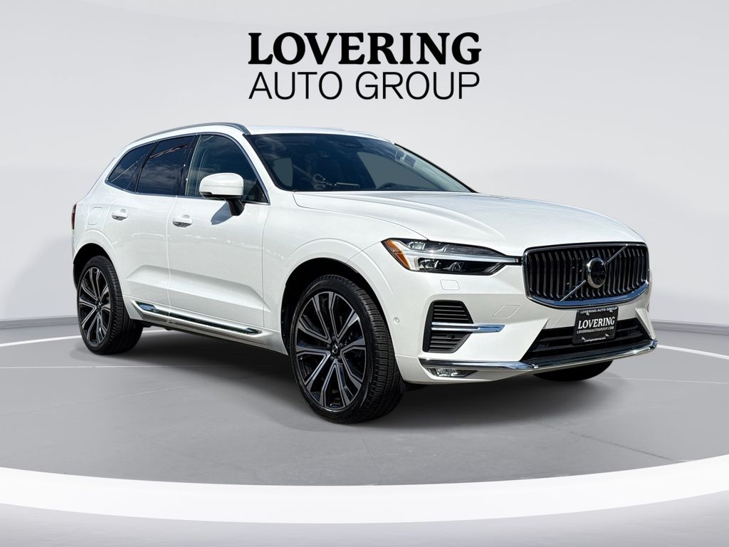 Crystal White Metallic 2023 Volvo XC60 SUV / Crossover All-Wheel Drive Automatic