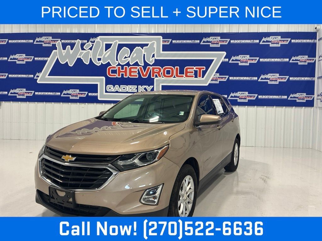 Sandy Ridge Metallic 2018 Chevrolet Equinox SUV / Crossover Front-Wheel Drive 6-Speed Automatic Overdrive