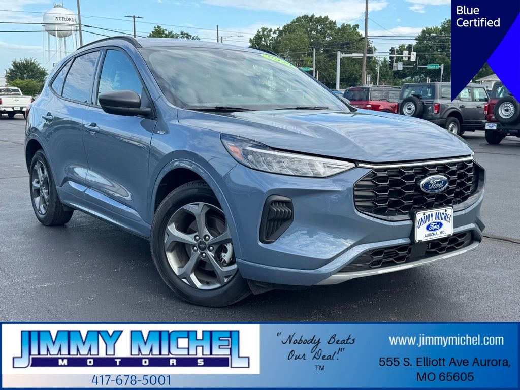 Vapor Blue 2024 Ford Escape SUV / Crossover Front-Wheel Drive 8-Speed Automatic
