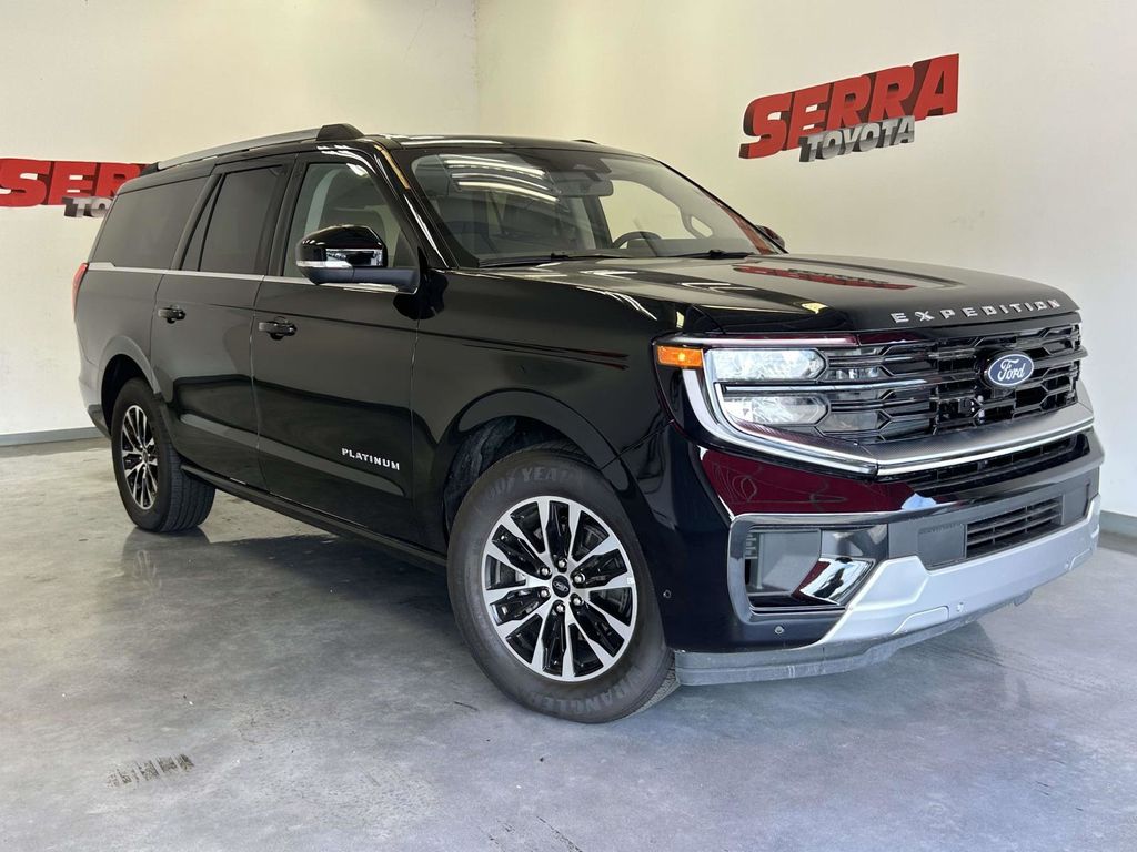 Black Metallic 2025 Ford Expedition MAX Platinum 4WD SUV / Crossover Four-Wheel Drive Automatic