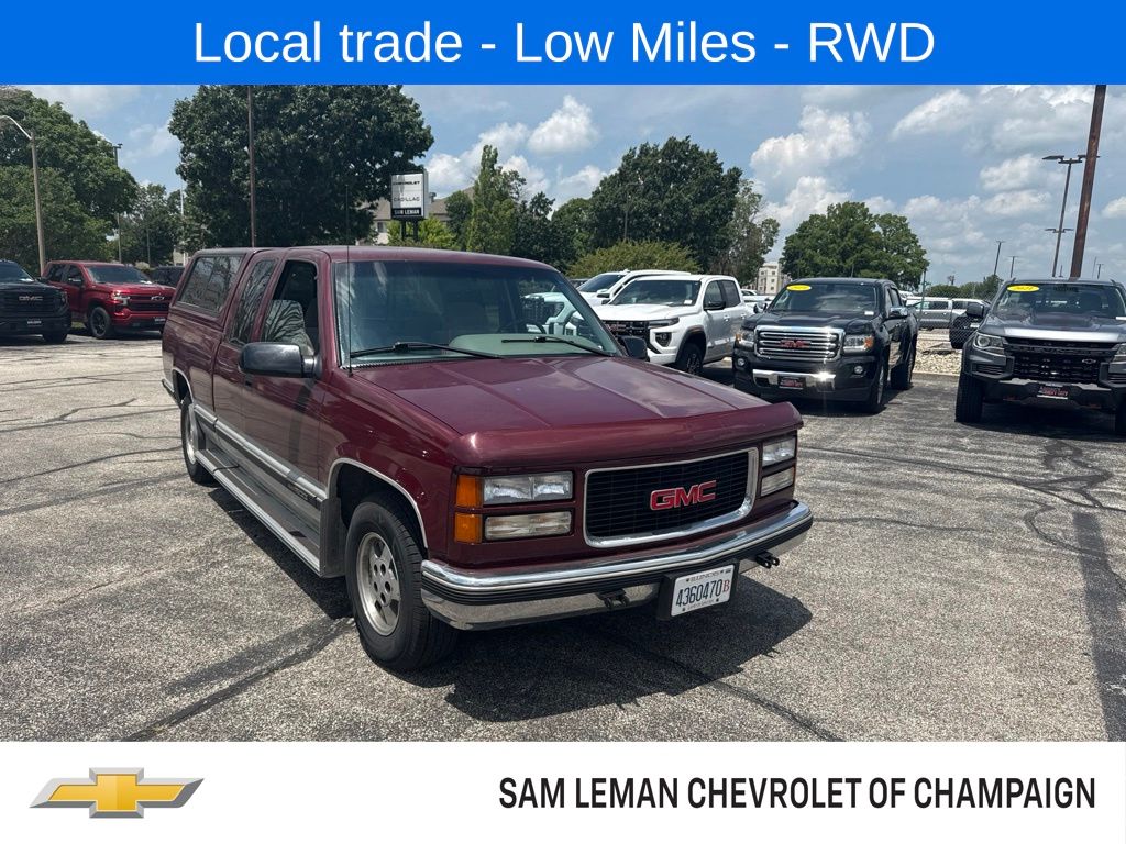 Red (Maroon) 1995 GMC Sierra 1500 Pickup Truck Rear-Wheel Drive Automatic
