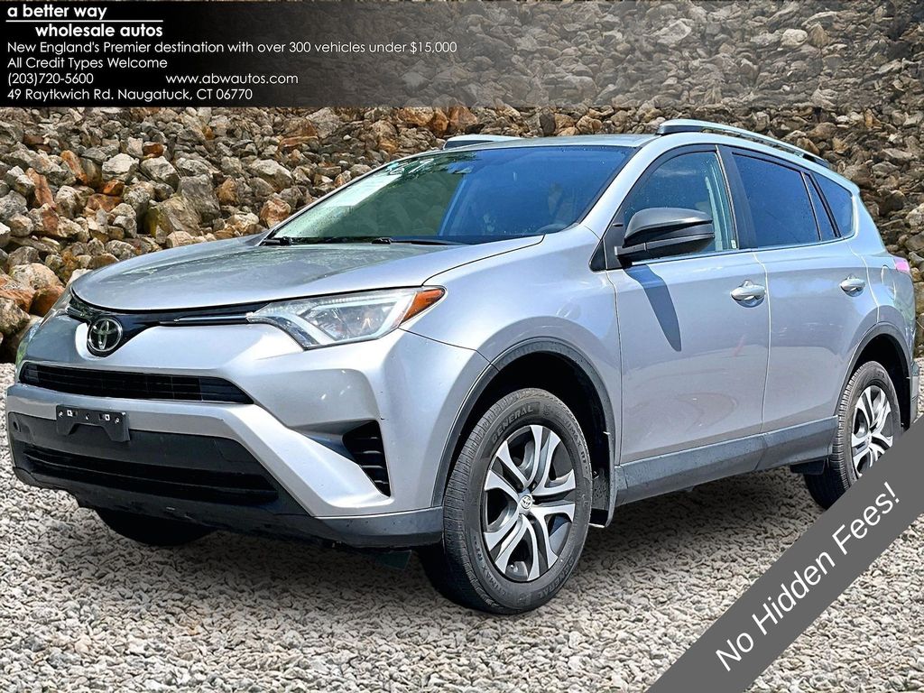 Silver Sky Metallic 2018 Toyota RAV4 SUV / Crossover All-Wheel Drive 6-Speed Automatic