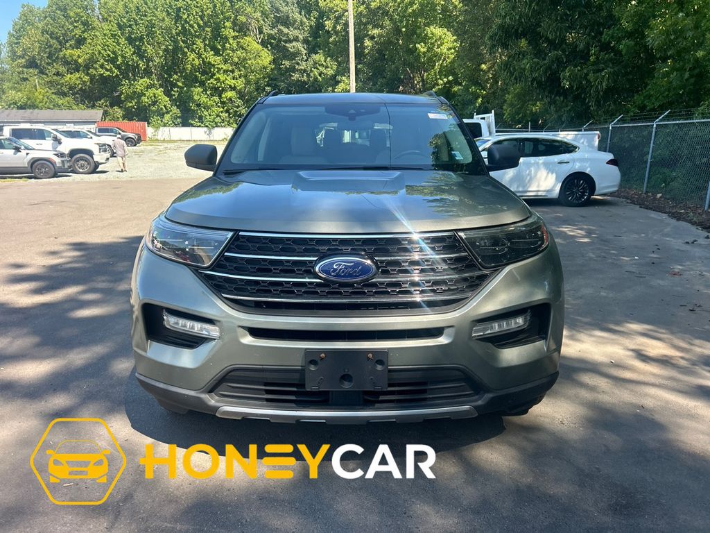 Silver Spruce Metallic 2020 Ford Explorer SUV / Crossover All-Wheel Drive Automatic