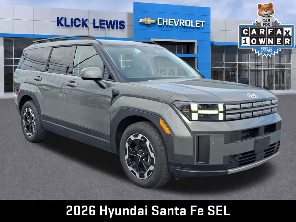 Hampton Gray 2026 Hyundai Santa Fe SUV / Crossover All-Wheel Drive 8-Speed Automatic