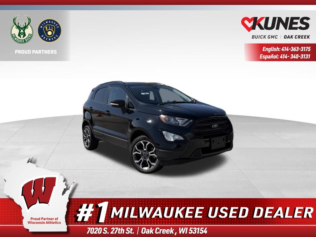 Shadow Black 2020 Ford EcoSport SES AWD SUV / Crossover All-Wheel Drive 6-Speed Automatic