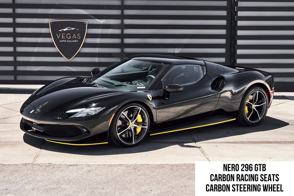 2023 Ferrari 296 GTB Coupe Rear-Wheel Drive 8-Speed Dual Clutch