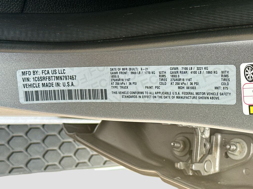 Used 2021 Silver Ram Big Horn/Lone Star image 29