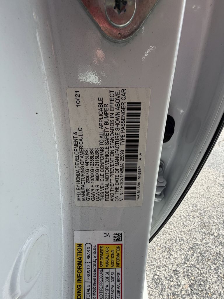 used 2021 Honda Accord car, priced at $19,993