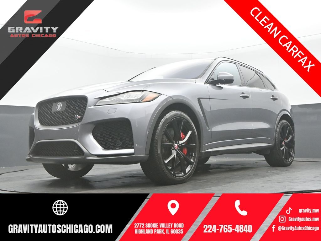 Flux Gray Satin 2020 Jaguar F-PACE SUV / Crossover All-Wheel Drive 8-Speed Automatic