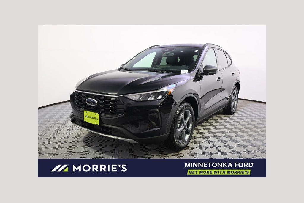 Black Metallic 2025 Ford Escape SUV / Crossover All-Wheel Drive 8-Speed Automatic