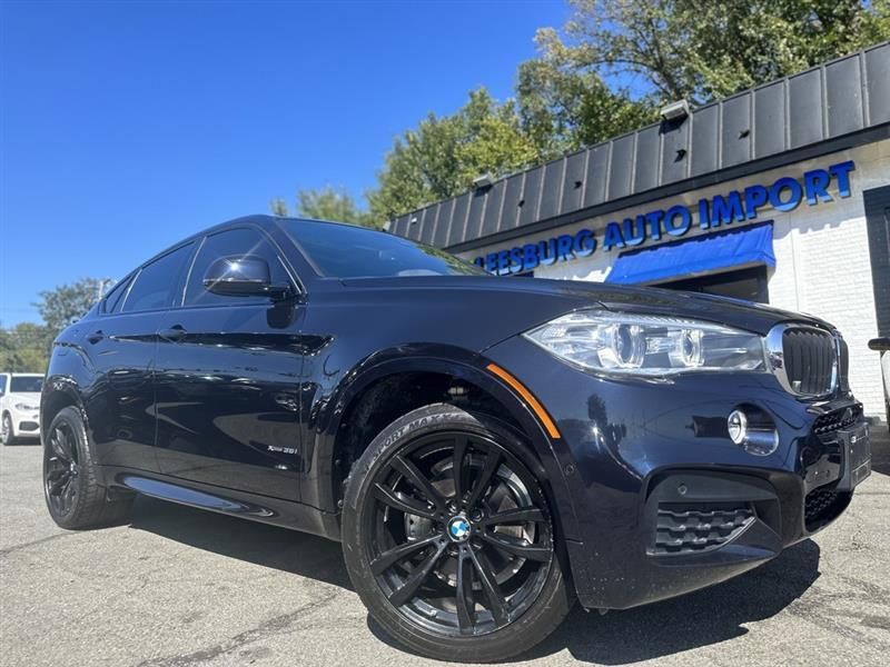 Carbon Black Metallic 2018 BMW X6 xDrive35i AWD SUV / Crossover All-Wheel Drive 8-Speed Automatic