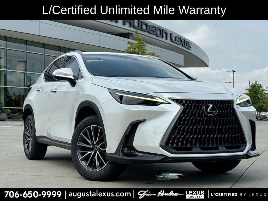 2024 Lexus NX 350h Luxury White Pearl - Jim Hudson Acura - Image 1