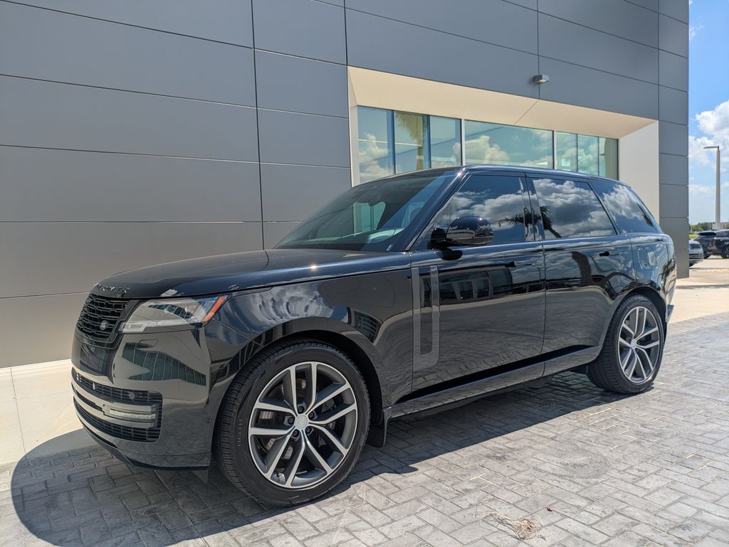 Santorini Black Metallic 2025 Land Rover Range Rover SUV / Crossover All-Wheel Drive 8-Speed Automatic