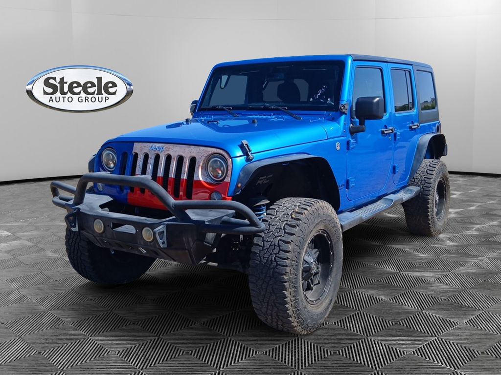 Hydro Blue Pearl Coat 2015 Jeep Wrangler SUV / Crossover Four-Wheel Drive 5-Speed Automatic